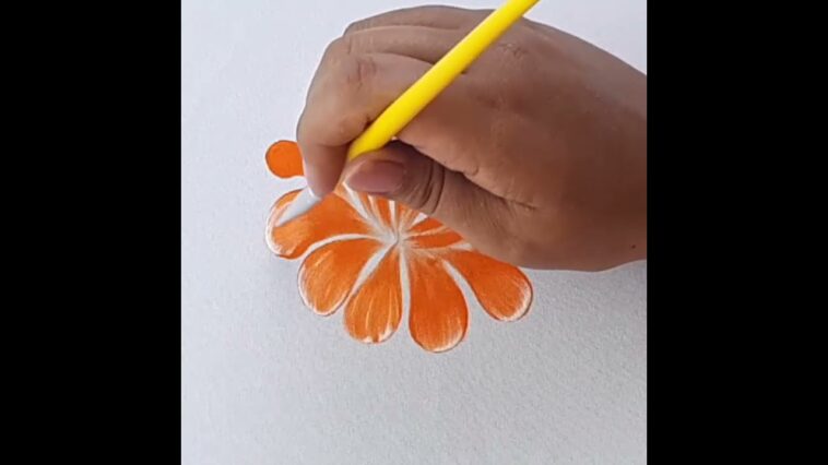 Como Pintar Flores Fácil