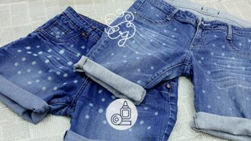 ♥ DIY Shorts con jeans viejos | Craftingeek*