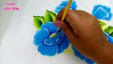 Pintura En Tela Para Principiantes Como Pintar Flores