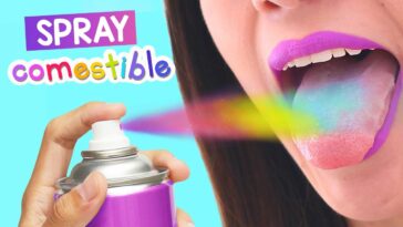 SPRAY COMESTIBLE CASERO ¡Pinta tu comida fácil! ✄ Craftingeek