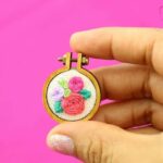 BORDADO A MANO EN MINIATURA PARA PRINCIPIANTES | MINIATURE HAND EMBROIDERY FOR BEGINNERS