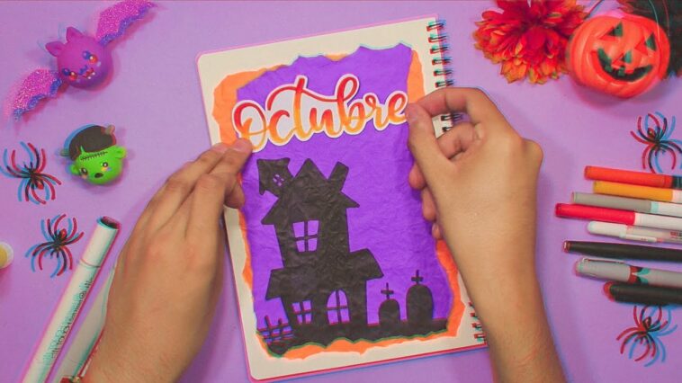 BULLET JOURNAL - Cómo hacer tu CALENDARIO DE OCTUBRE - TEMÁTICA de HALLOWEEN