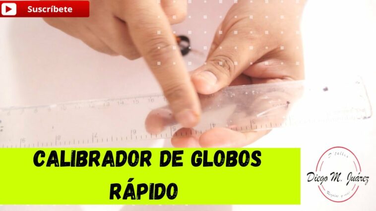 Calibrador de globos rápido / Calibrar globos / Decoración orgánica