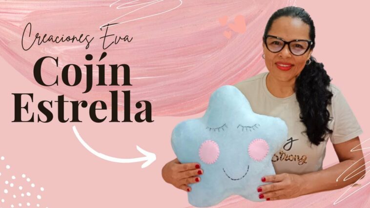 Cojín de Estrella infantil Molde GRATIS