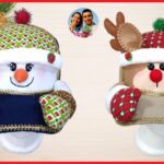 ☃️?Cómo Decorar GORRAS NAVIDEÑAS con Renos y Nieves?☃️