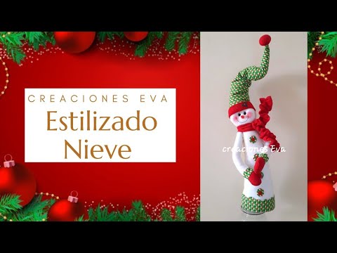 Como Hacer Un Muñeco De Nieve Estilizado ☃️?