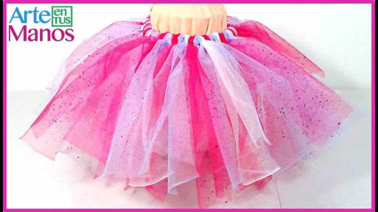 ?Cómo Hacer un TUTU para Niñas, fiestas y disfraces, Con Arte en Tus Manos