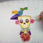 Como Pintar Una Catrina / How To Paint A Catrina