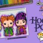 Cómo dibujar a las BRUJAS de HOCUS POCUS de FUNKO POP! - CLASES DE DIBUJO CON RICARDO