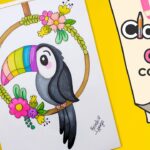 Cómo dibujar un HERMOSO TUCÁN - CLASES DE DIBUJO CON RICARDO