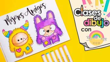 Cómo dibujar unos LINDOS MONSTRUOS - CLASES DE DIBUJO CON RICARDO