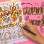 Como hacer tu calendario de NOVIEMBRE / BULLET JOURNAL