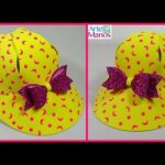 ?Cómo hacer una GORRA para NIÑOS en Foami, Fácil con Arte en Tus Manos