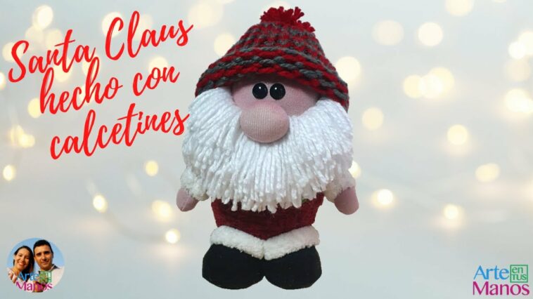 ?Conoce nuestro SANTA CLAUS hecho con CALCETINES, Arte en Tus Manos | Shorts