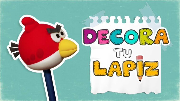 DIY: ANGRY BIRD de FOAMY MOLDEABLE