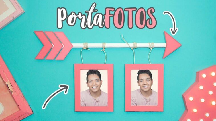 DIY: Cuelga tus fotos super COOL → Fotos flechadas