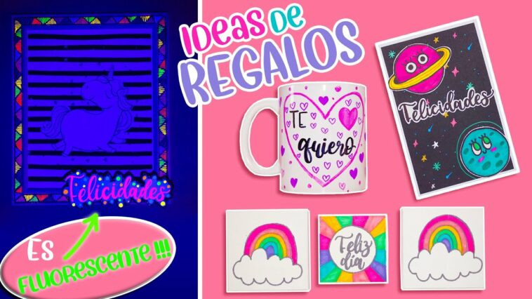 DIY: Ideas de REGALOS CREATIVOS con MARCADORES