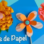 Flores de Papel ?Gerbera Centro de mesa ? Parte 2 Chuladas Creativas