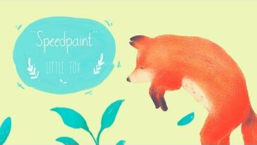 Fox Digital Speedpaint Photoshop -Catalina Novelli