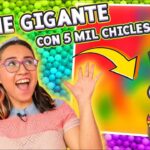 HICE UN CUADRO GIGANTE CON CHICLES DE COLORES ? *usé +2000 chicles* ? Craftingeek