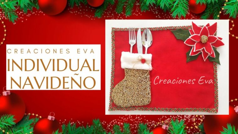 Individuales navideños MOLDE GRATIS ?