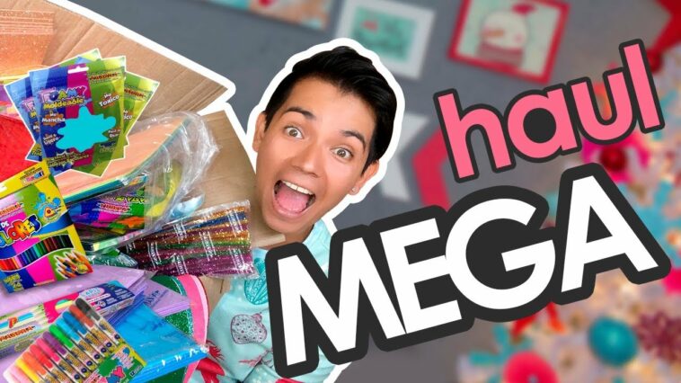 MEGA haul de materiales + KIT del SORTEO!