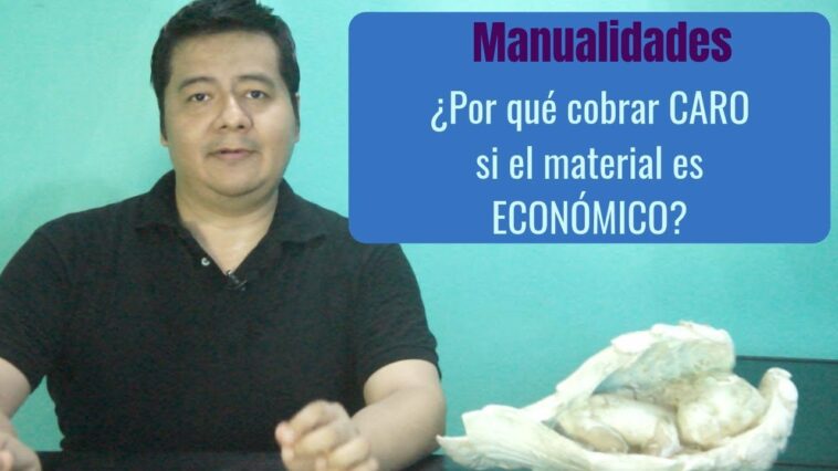 Manualidades / ¿Cobrar solo por el material utilizado?