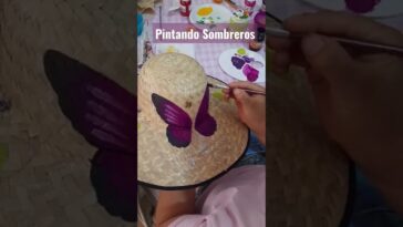 Sombreros Pintados #pintura #shorts