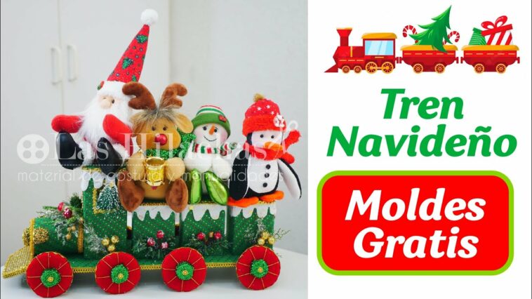 ??⛄?#Tutorial Tren #Navideño - ¡Feliz #Navidad!