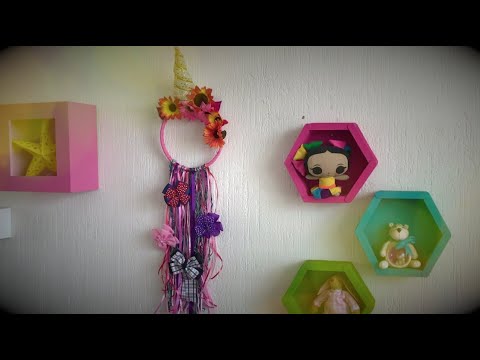 ? Unicornio Porta Moños, Broches y diademas :: Unicron DIY Craft ?