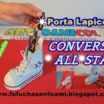 ZAPATO PORTA LAPICES CONVERSE ALL STAR EN FOAMI O GOMAEVA