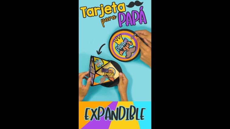 #reels Tarjeta EXPANDIBLE para PAPÁ - DIA DEL PADRE