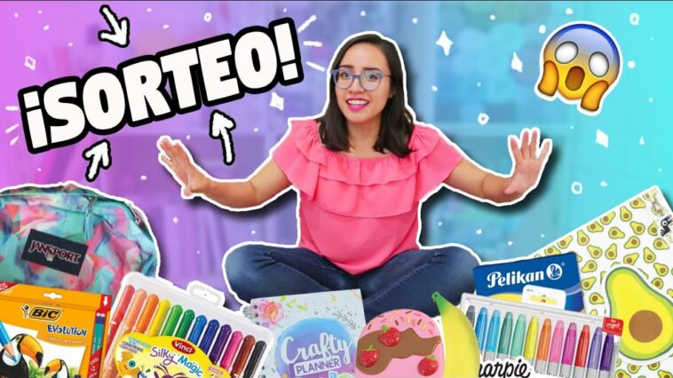 ¡¡COMPRANDO tus ÚTILES ESCOLARES!! ?? *MEGA SORTEO* ? Craftingeek