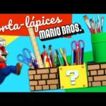 Mario Bros DIY Back to School  ?✂Lapicera Retro Chuladas Creativas RustOleum