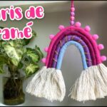 Arcoíris ? con estambres Macrame #ChuladasCreativas #Macrame