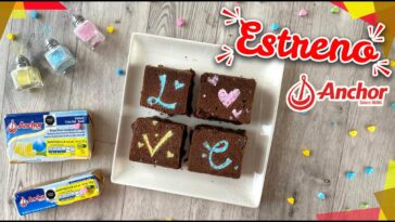 Brownie ?❤️  LOVE con la mejor mantequilla #Anchor :: Chuladas Creativas