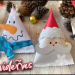 ??   Cajitas Navideñas en forma de Triángulo  ☃️   ?  :: Chuladas Creativas