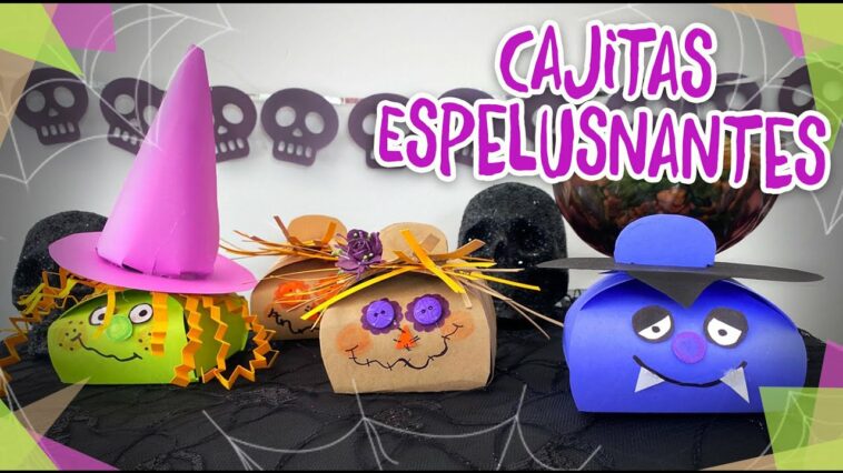 Cajitas de Halloween ??‍♂️. ??‍♀️??‍? ? :: Chuladas Creativas