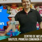 Centro de mesa primera comunión/Bautizo/Confirmación fácil