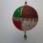 Cómo Hacer ESFERAS, BOLAS NAVIDEÑAS en Patchwork - FÁCIL Paso a Paso