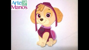 Cómo Hacer la aplicación de SKYE de la PATRULLA CANINA en foami