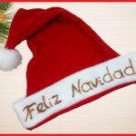 ?Cómo Hacer un GORRO NAVIDEÑO SENCILLO, Paso a Paso con Arte en Tus Manos