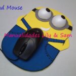 Cómo Hacer un PAD MOUSE MINIONS en Foami (Goma Eva) FÁCIL