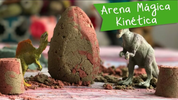 ? ? Cómo hacer Arena Mágica / Arena Kinética :: Chuladas Creativas Juegos para niños