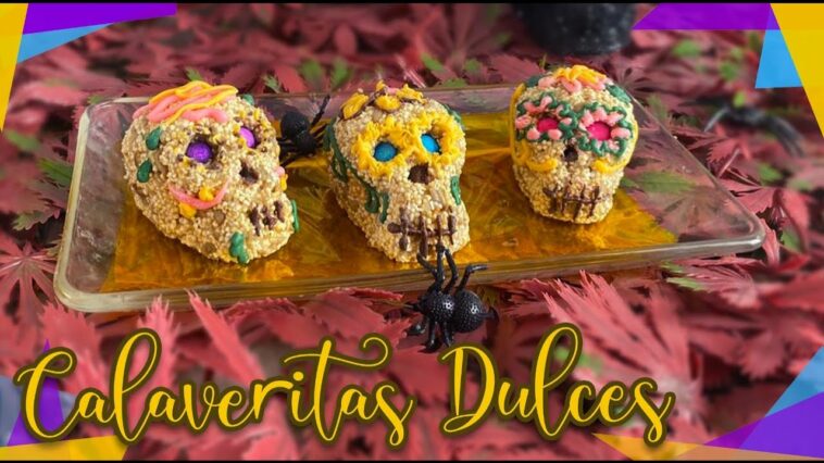 ? Cómo hacer Calaveritas ? Con semillas de Girasol Receta super fácil y rápida ⚰️ Día de Muertos