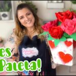 Cómo hacer Rosas con Listones ? Con un centro muy dulce  ❣️San Valentin