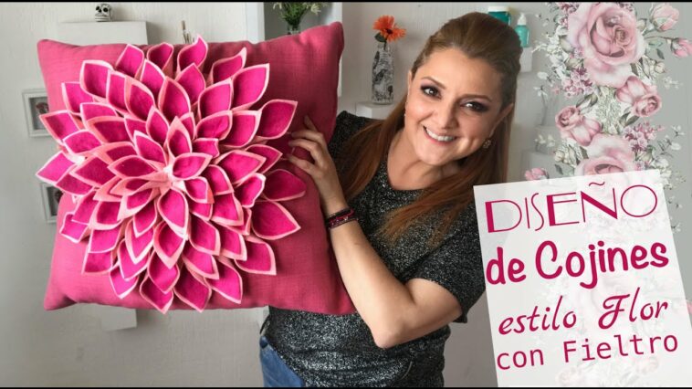 Cómo hacer flores de tela para decorar Cojines ? Pillow Flower Diy