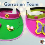 ?Cómo hacer una GORRA, VISERA en foami para niñas y niños - foam hat for girls and boys