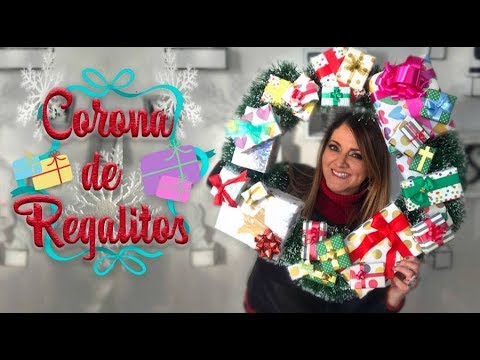 ⛄️ Corona Navideña con Regalitos :: Christmas DIY Craft ?  Chuladas Creativas