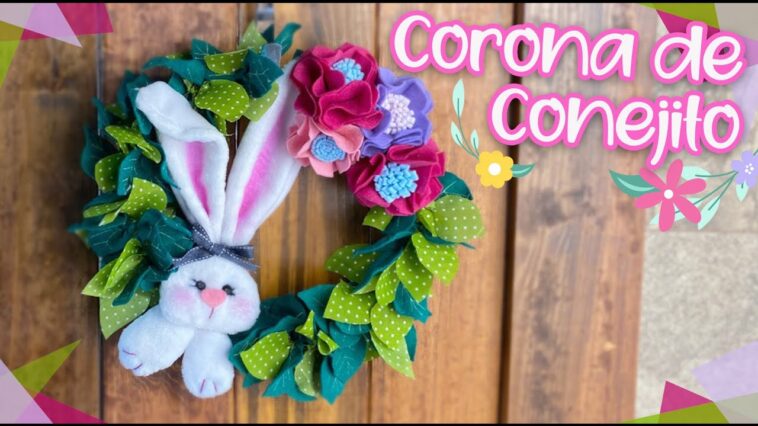 ??Corona de Pascua :: Chuladas Creativas :: #Easter #Pascua #Bunny